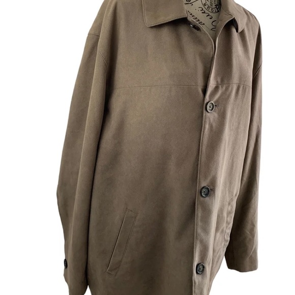 Pronto•Uomo taupe jacket men’s large - Picture 3 of 12